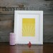 Sunshine Typography Art Print - Hello Sunshine Bright Sunny Yellow Wall Art