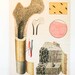 Vintage School Pull Down Map Bone Structure, German Make Wall Print