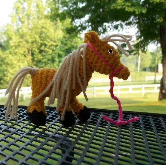 Horse Stuffed Animal - Amigurumi