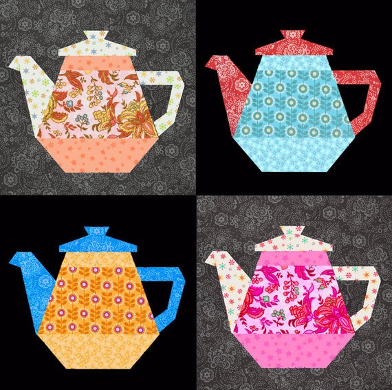 Free Teapot Quilt Block Patterns