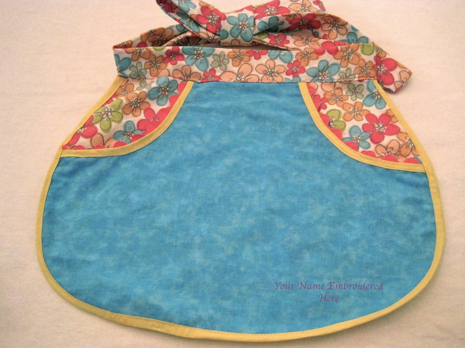 SALE 25% OFF Child's Half Apron - Customized