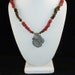 Red Coral Chip Necklace