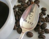 Hand Stamped Vintage Coffee Spoon
