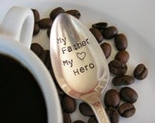 Hand Stamped Vintage Coffee Spoon