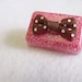 Candy sprinkle bag brooch