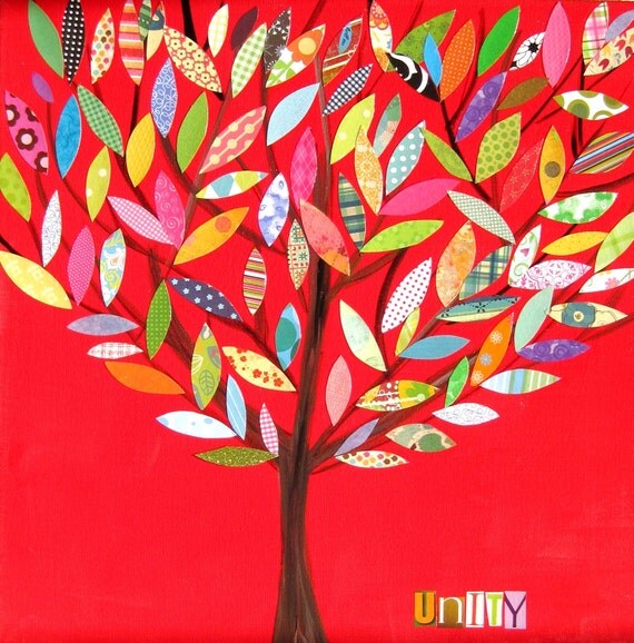Unity Tree (8 x 8 ) print
