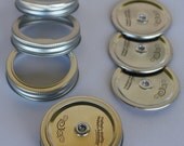 Mason Jar Drinking Glass Replacement Lids, 4 pk