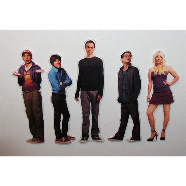 The Big Bang Theory magnet set