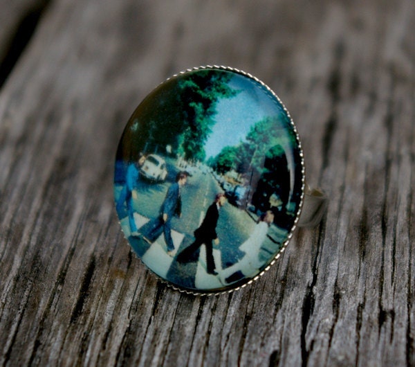 The Beatles Abbey Road- adjustable ring