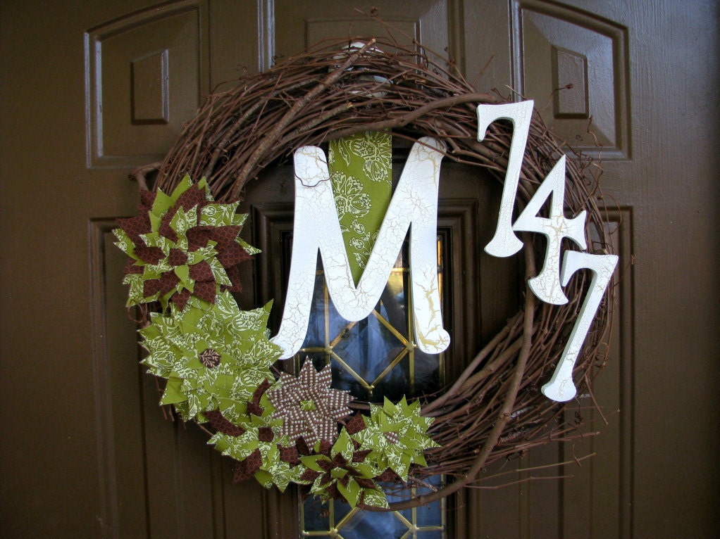 The Paisley Wreath Great Personalized Housewarming Gift
