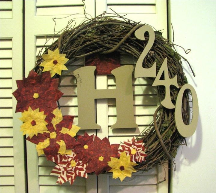 The Paisley Wreath Great Personalized Housewarming Gift