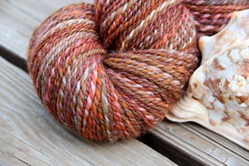 Fire the Cannons - Handspun Yarn