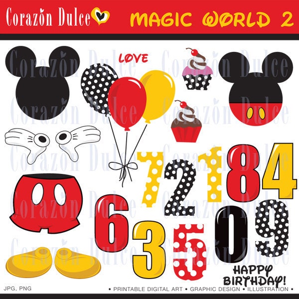 INSTANT DOWNLOAD Magic world 2 - Personal and Commercial Use-