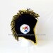 Adult Football Themed Crochet Mohawk Hats