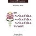 Swagger: What'cha Want Cross Stitch Pattern