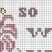 Swagger: What'cha Want Cross Stitch Pattern