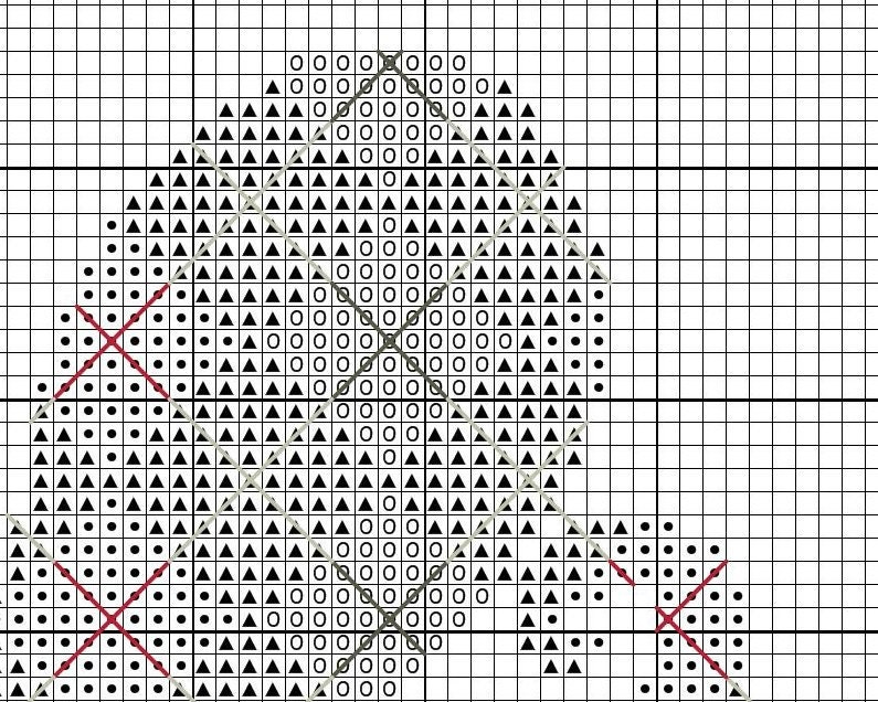 Power Animal: Argyle Octopus Cross Stitch Pattern