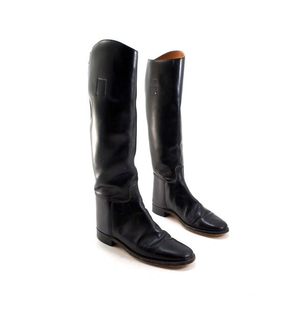 Vintage Riding Boots English Marlborough by RabbitHouseVintage