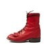 Vintage Lace Up Red Roper Boots by Laredo Kiltie Lacers size 5 1/2