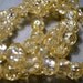 Crackle Glass Beads Golden 8MM
