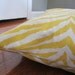 Dog Bed Yellow/Oatmeal Zebra Pet Duvet Cover-Small