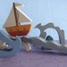 Kids Wooden Toy Stacker Big Waves 2