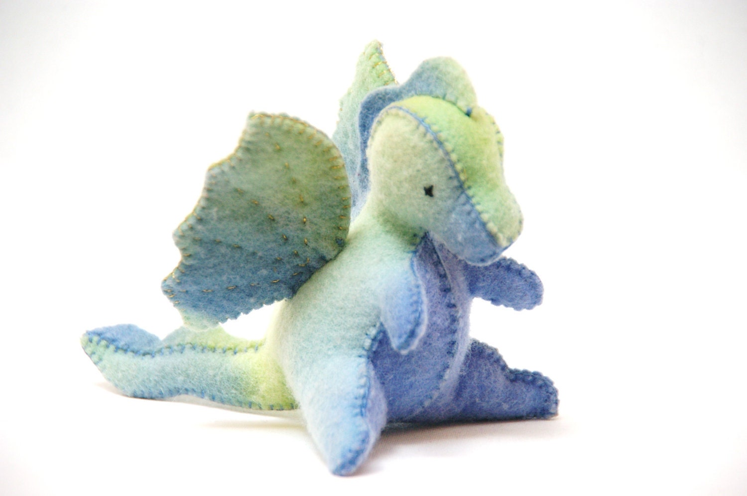 Felt Toy PDF Pattern Baby Dragon by robynabobbin on Etsy