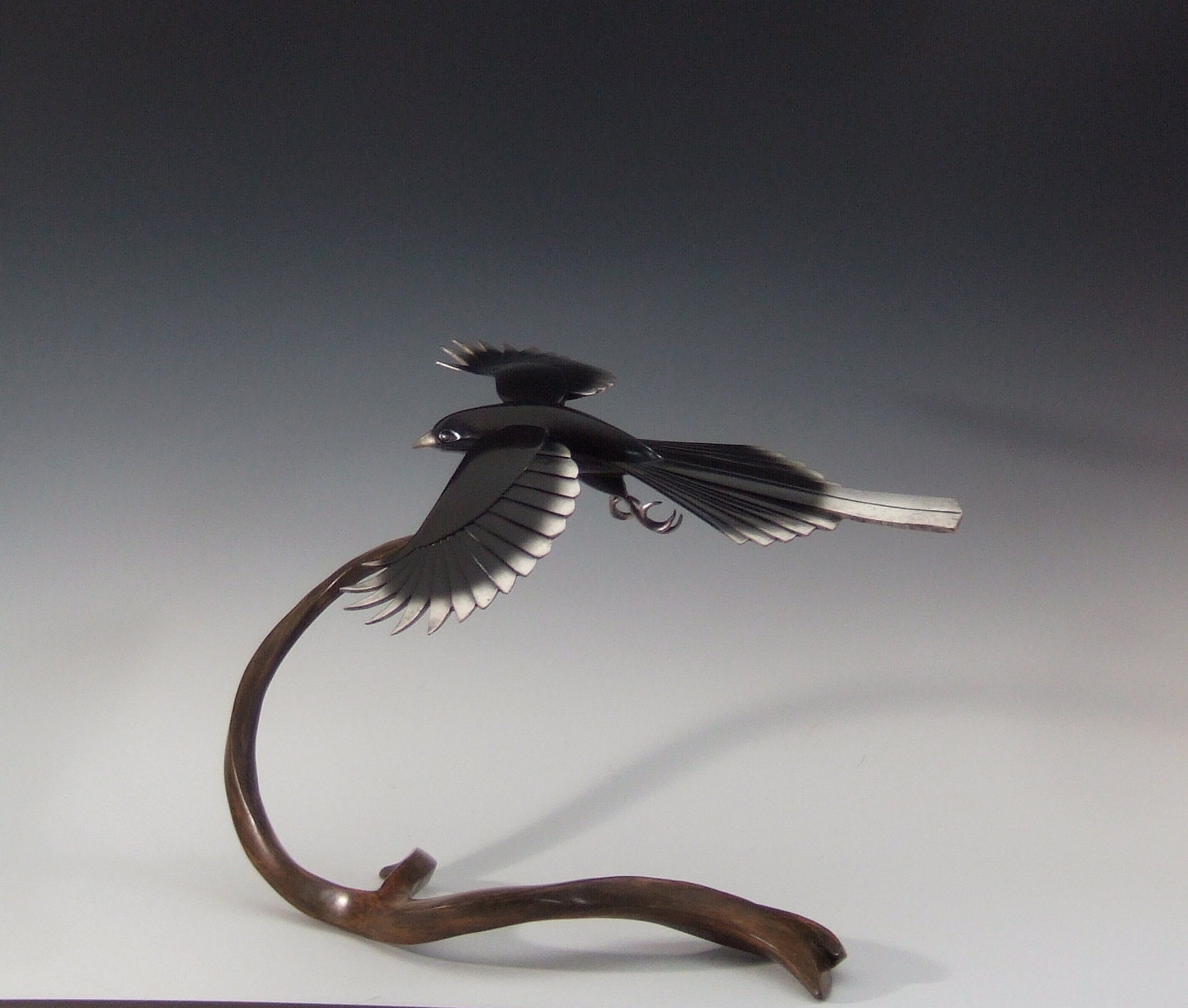 bronze  magpie-  Limited edition