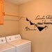 Laundry Room 4 - Vinyl Wall Quote Decal