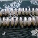 White Button Pearl Necklace Wedding Jewelry