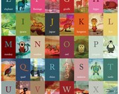 Little Fry Animal A-Z poster, A1 size