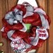 University of Alabama Rammer Jammer Roll Tide Wreath