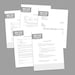 Photography Business Forms - 5 Critical Contracts and Order Form Templates - Electric Studio Collection