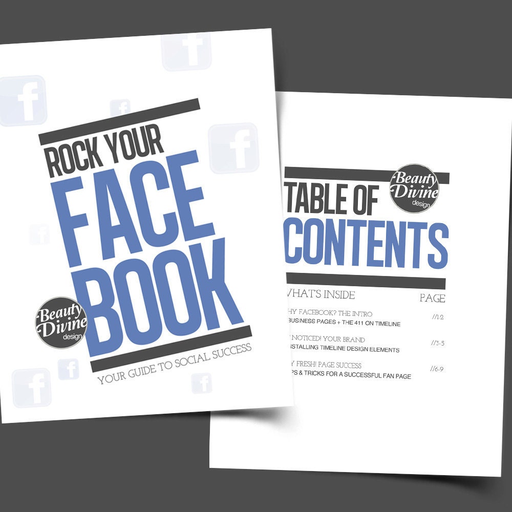 Rock Your Facebook: Your Complete Guide to Social Media Success -PDF Format