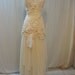 Custom Made Hand-embroidered Whimsical Wedding Crisscross Long Dress