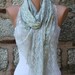 Multicolor Long Scarf -  Cowl - Shawl