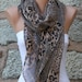 Leopard Scarf - - Shawl - fatwoman