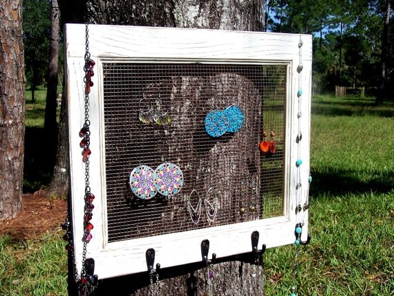 Jewelry Organizer, Hanger, Jewelry Display, Jewelry Storage, Picture Frame