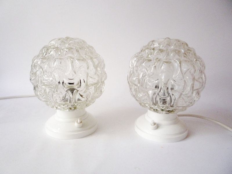 Pair of Vintage Bedside Lamps