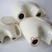 Collection of 3 Vintage Elephant Figurines