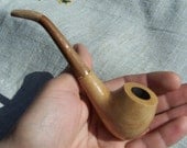 Tobacco pipe Wooden pipes Hand carved tobacco smoking pipe Wood pipe Wooden pipe Tobacco pipes smoking pipes Wood pipes Vintage style P11
