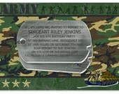 Army Men Boys Party Invitation - Boys Birthday Party - DIY PRINTABLE FILE Il_170x135