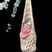 Crochet Hanging Stork Pod Newborn photo prop Baby Boy Girl