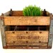 Vintage / Antique Wood and Metal Dairy Crate from St. Paul Minnesota (c1920s) - Industrial Decor, Rustic Farmhouse, Storage, and more