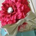 Girls Little Birdy Pink Flower Birthday Party Hat