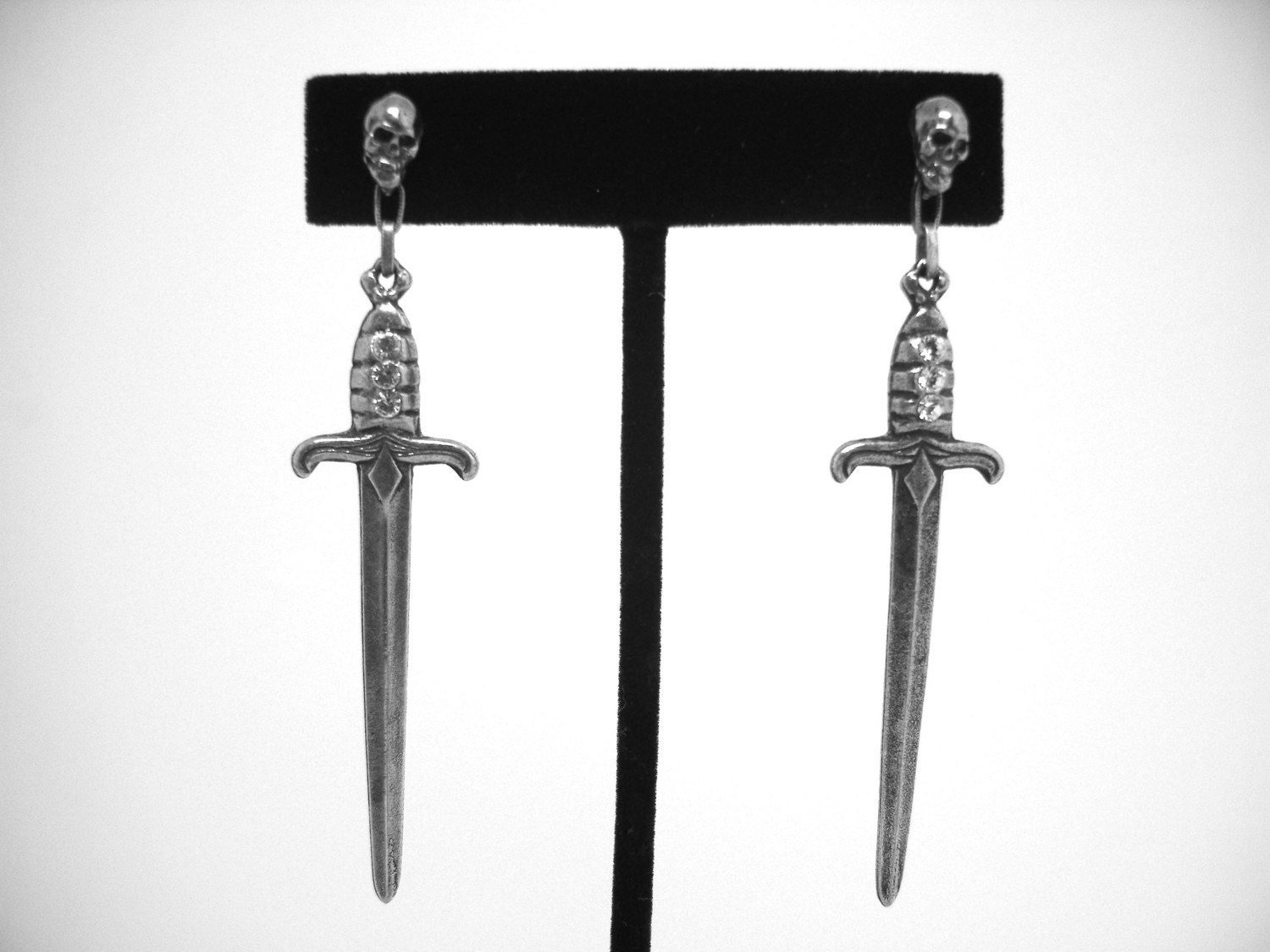 Skull & Sword Earrings