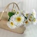 Ivory Wicker and Wood Baby Basket - Vintage Original Chippy Paint - Ready for Repurposing