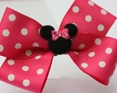 Minnie Mouse Hair Clip