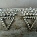 Sparkly Rhinestone Vintage Shoe Clips /// Awesome///