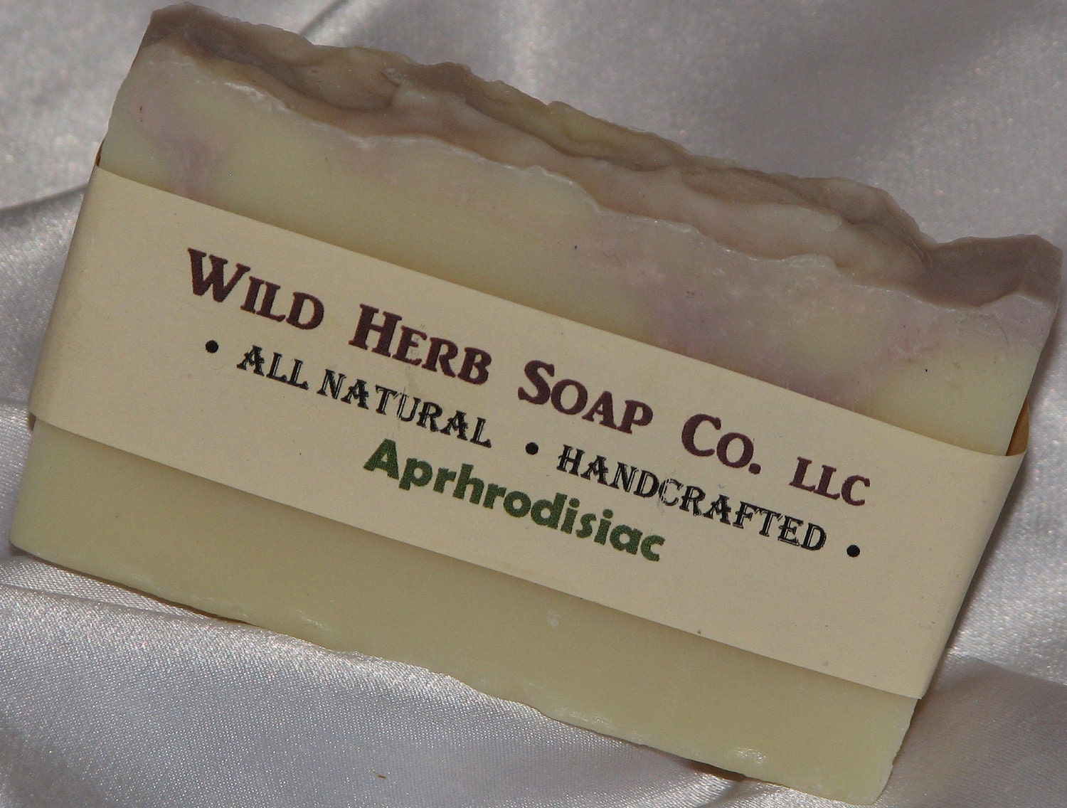 All Natural APHRODISIAC Soap by WILD HERB - Latest Scent is captivating
